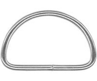 Полукольца металл 25мм в Новосибирске