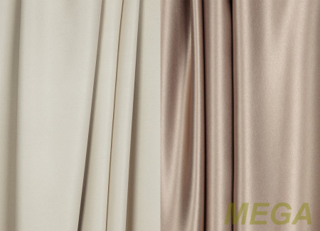 Ткани портьерные Ткани Портьерные Двухсторонние Блэкаут  ERT MILAN-22/280 BL