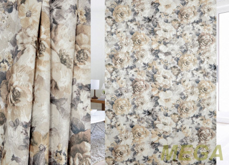 Ткани портьерные Печать Жаккард GL PP1121-1/150 P Pech
