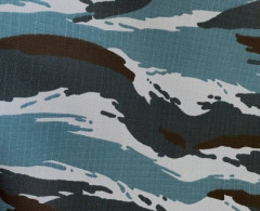 Ткань Оксфорд 600 WR/PU Рип-Стоп 200+/-10гр.м2 кмф