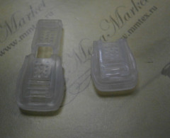 Концевик №2 Кракодильч.маленьк. прозрачн. (уп.1000шт.)