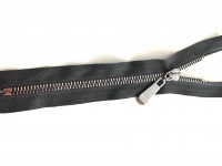 Молния трактор декоративный Т5 1 замок металлизированный зуб у/з 65см в Новосибирске