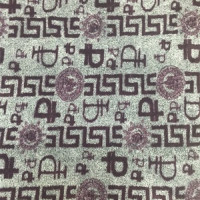 Ткань Велсофт набивной в Новосибирске