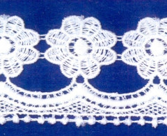 Кружево № 40045 шир 40мм(уп.9м)