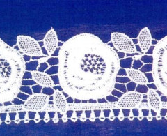 Кружево № 5505156 шир 55мм(уп.9м)
