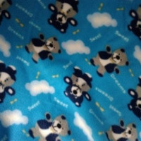 Ткань Флис принт  в Новосибирске