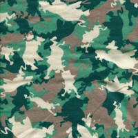 Полотно трикотажное Кулирка 30/1 набивная в рулоне  в Новосибирске