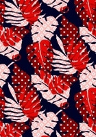 Полотно трикотажное Кулирка 30/1 набивная в рулоне  в Новосибирске